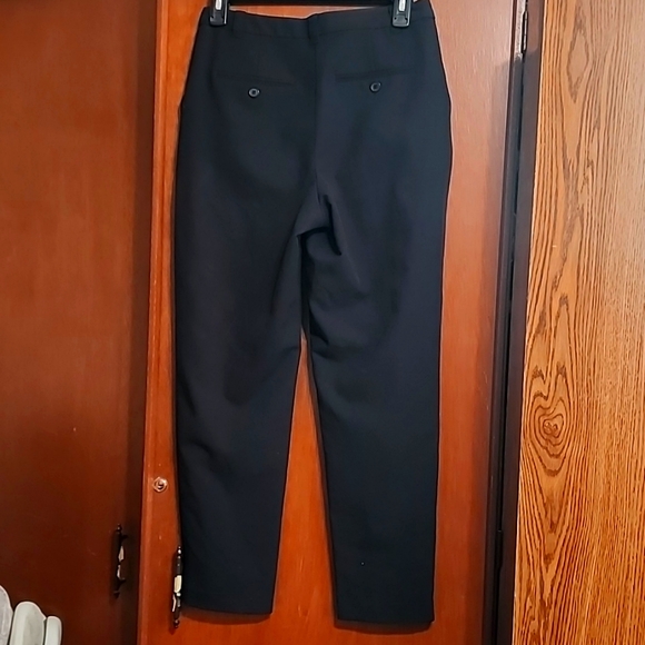 Topshop NWOT Black Pleat Pants Sz 4 - Picture 5 of 13